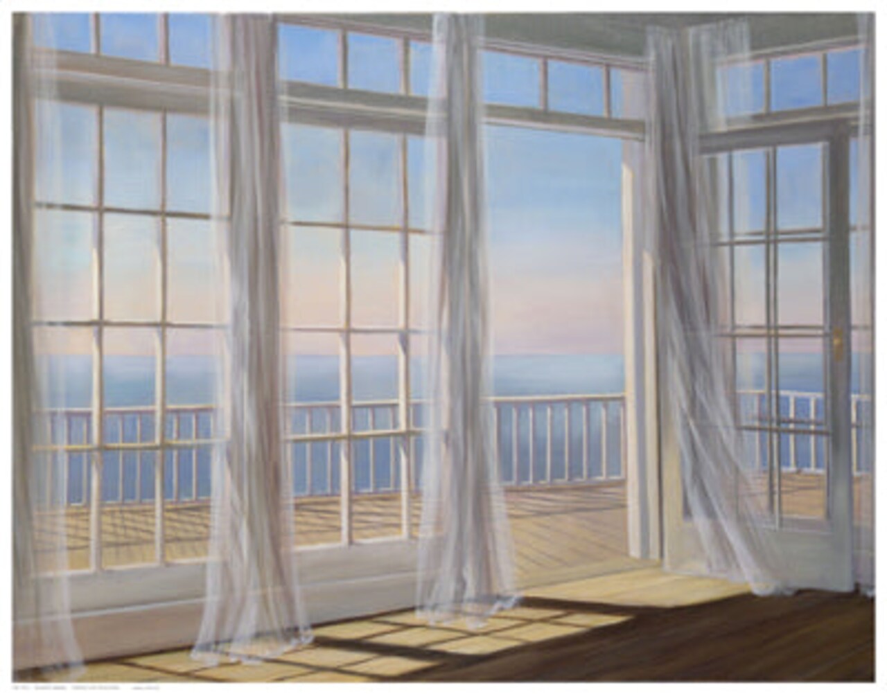 Morning Breeze by Carol Saxe Wall Art Décor 14 1/2 x 18 1/2 Art Print